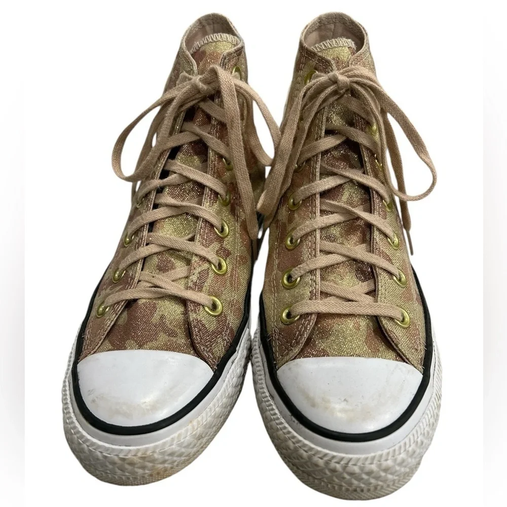 Converse Chuck Taylor All Star High in Lurex Camo